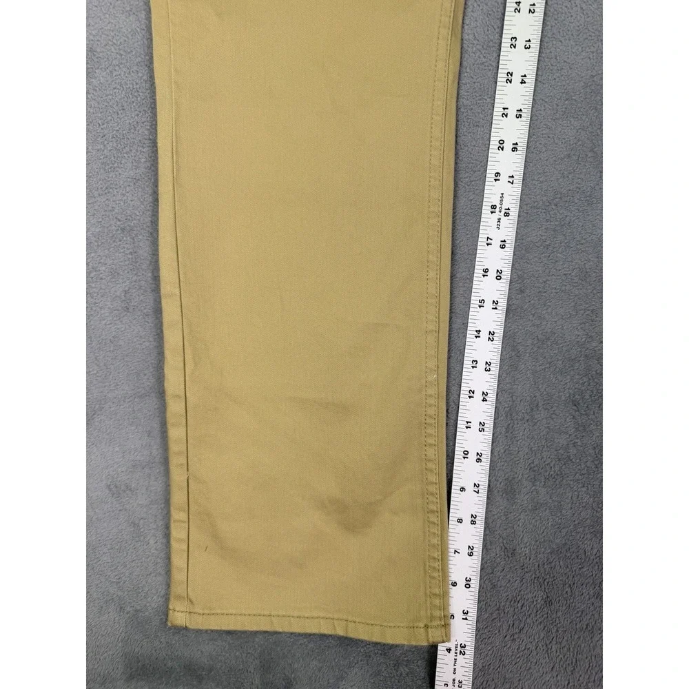Cody James Jeans Mens 38x32 Tan Denim Jackson Slim Straight Stretch Western‎